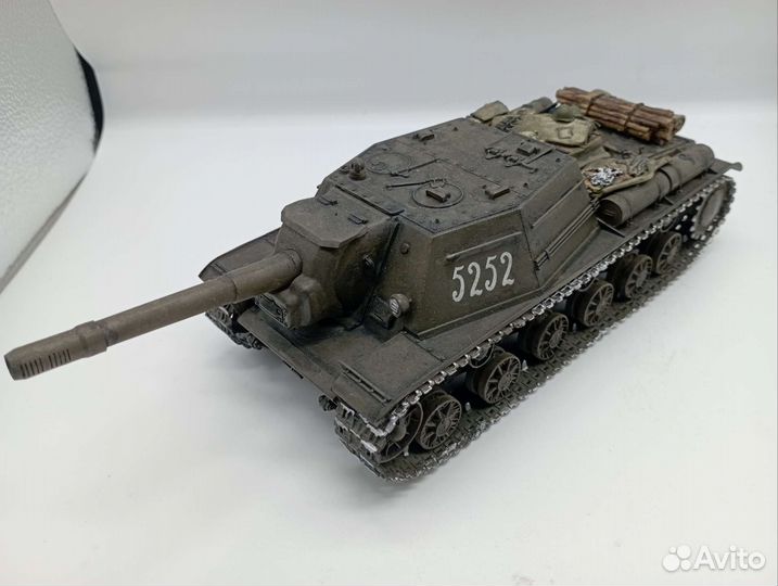 Модель пт сау су 152 в масштабе 135