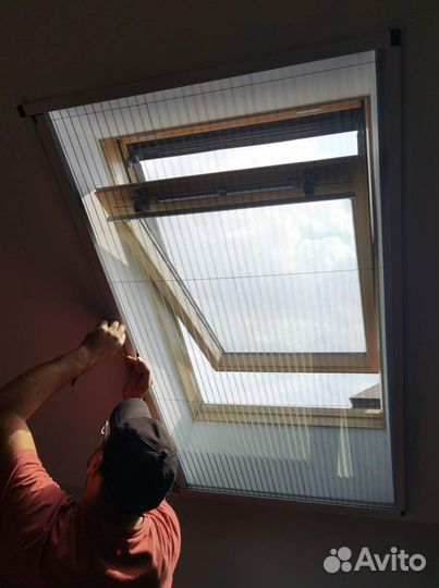 Москитная сетка гармошка