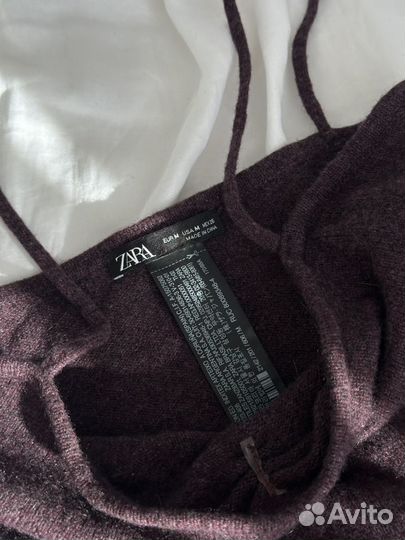 Боди из кашемира zara