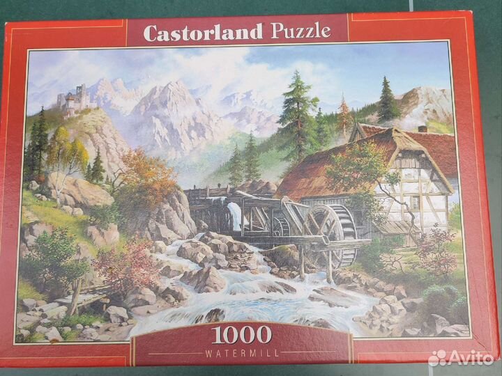 Пазлы набор 8 штук 1000, 1500, 2000 деталей