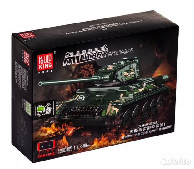 Конструктор Танк Т-34 NO20015