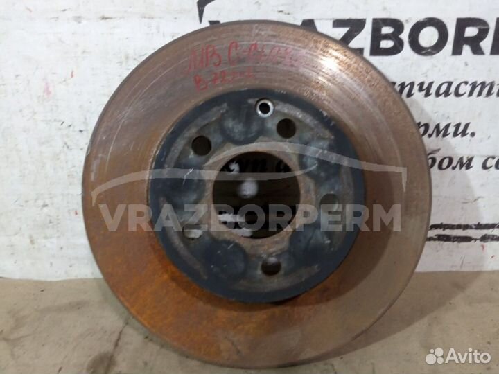 Диск тормозной передний Mercedes Benz C