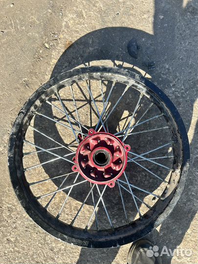 Заднее колесо на эндуро 18