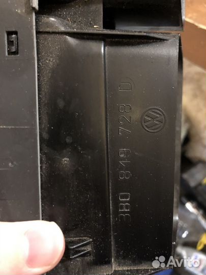 Дефлектор воздуховода volkswagen passat b5