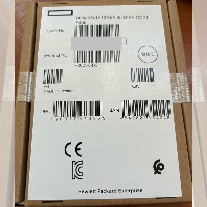 [P26256-B21] Сетевая Карта Broadcom Bcm57412