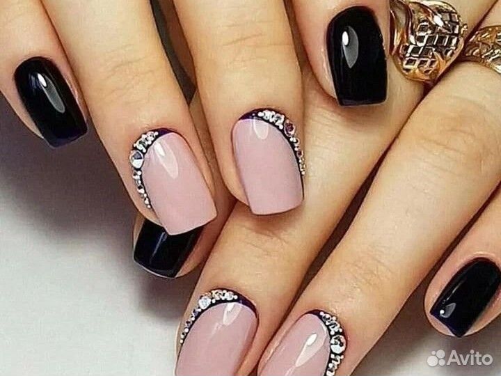 Маникюр гель лак педикюр наращивание на дому