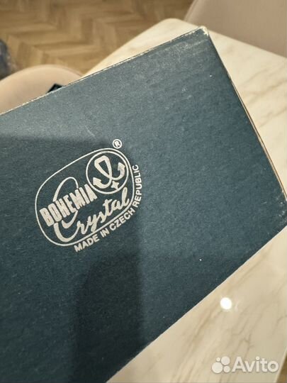 Хрустальные бокалы чехия