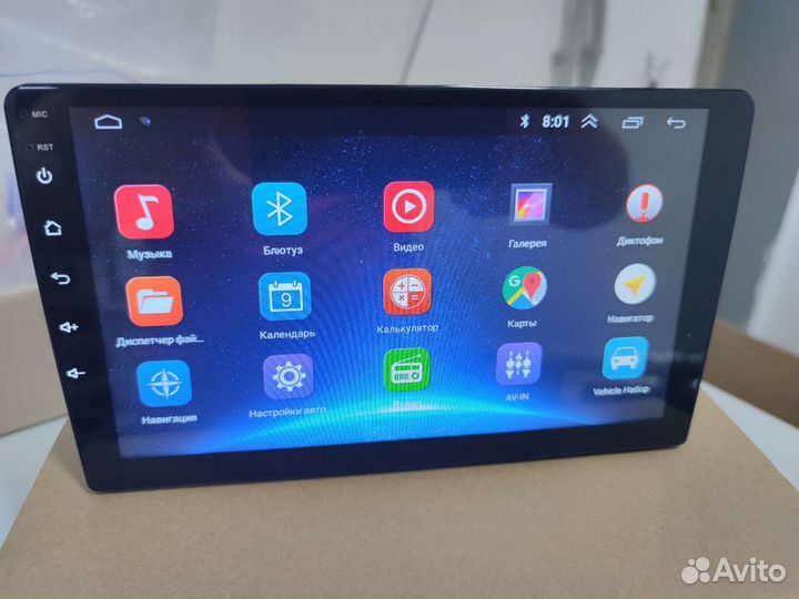 Магнитола Hoxiao,9 дюймов Android 11, 1/16Gb