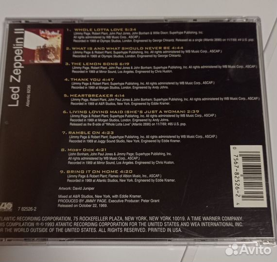 Cd диски LED zeppelin. 2/3