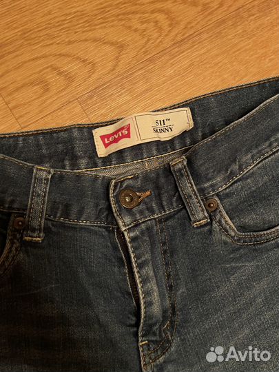 Женские джинсы levis 511