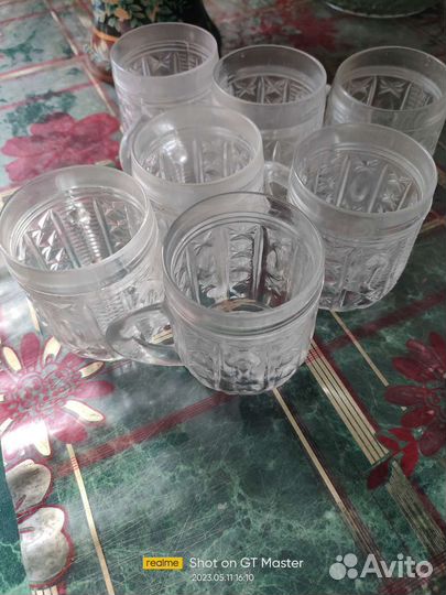 Хрустальные стаканы