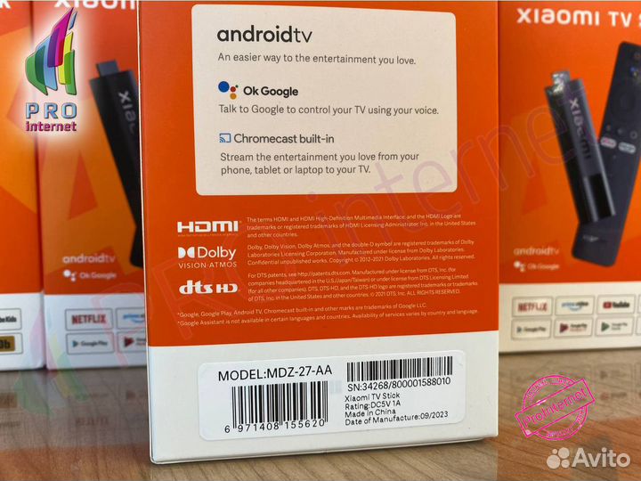 Xiaomi MI tv stick 4k Прошитый