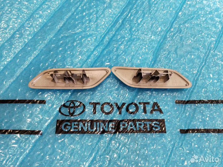 Крышки форсунок Прадо 150 черные 2009-2013