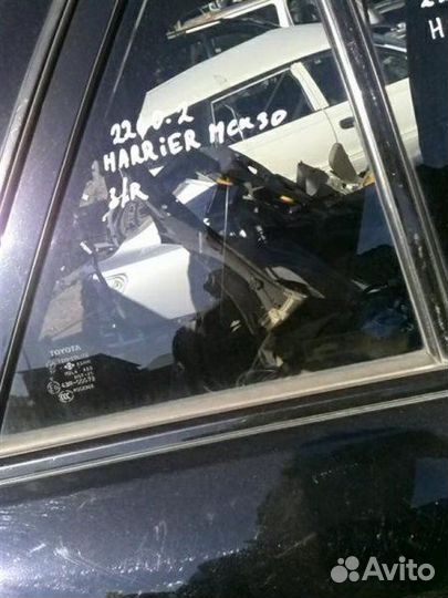 Форточка двери задняя правая Toyota Harrier MCU30