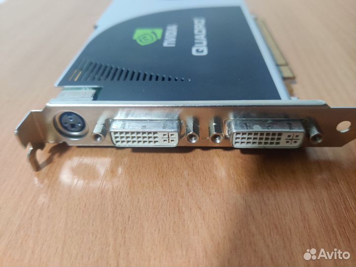Видеокарта nvidia quadro FX3700 512Mb