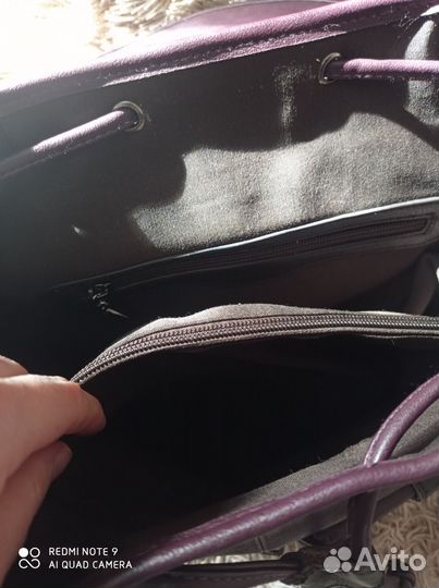 Рюкзак кожаный женский