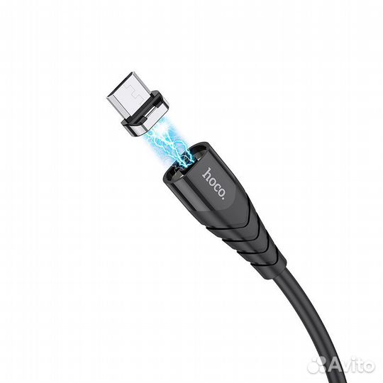 Кабель USB hoco X63 Racer, USB - microusb, 2.4А, 1
