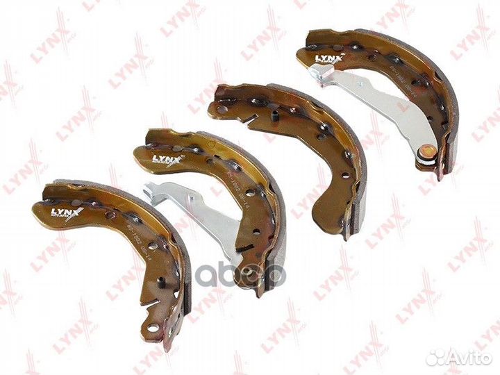 Колодки тормозные барабанные зад BS1802