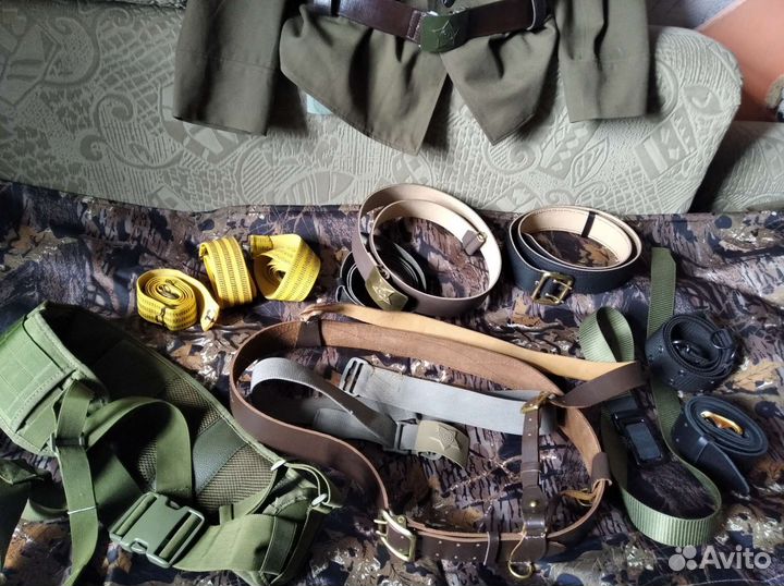 Военные вещи СССР, ремни, портупеи красной армии