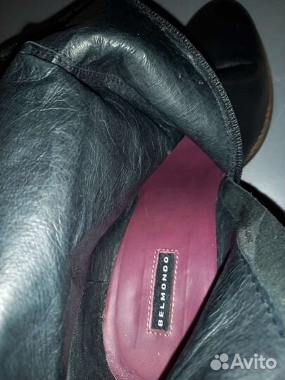 Ботильоны натуральная кожа