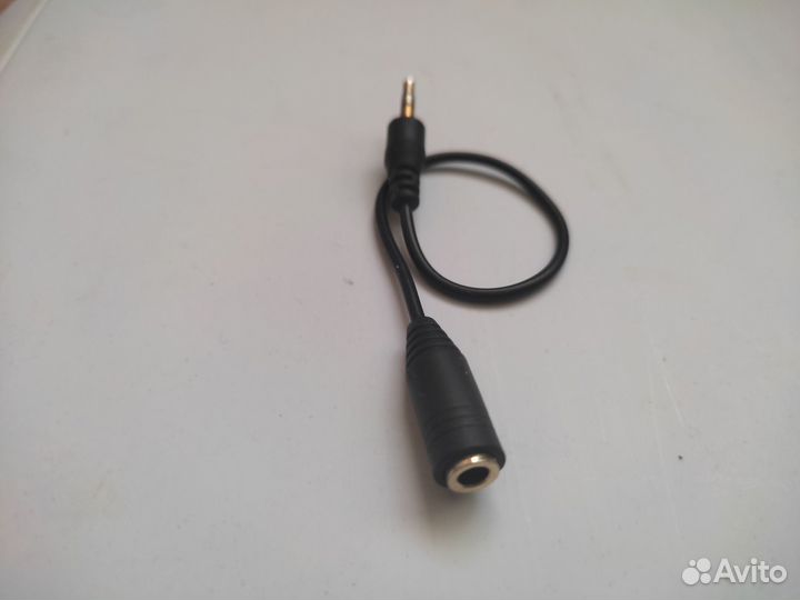 Плеера переходник mini jack 2,5mm - mini jack 3,5