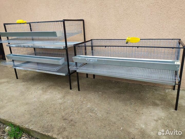 Металические клетки для перепелов