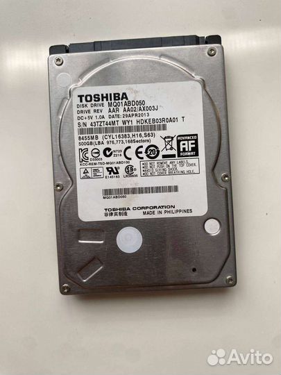 Жесткий диск для ноутбука 320