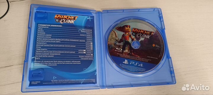 Диски для ps4/ps5 Ratchet Clank