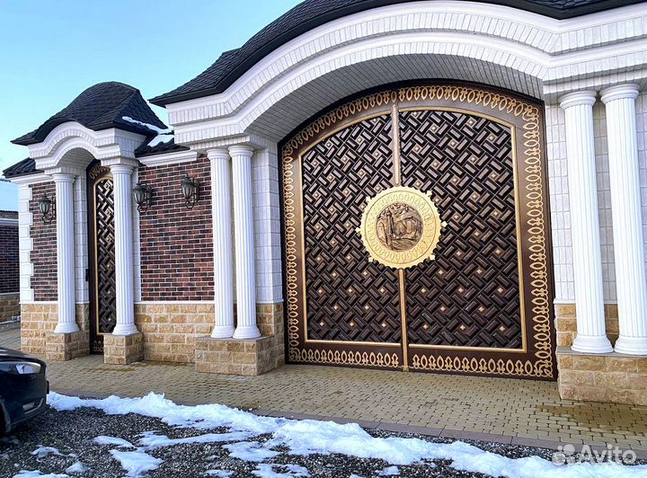 Кованые ворота