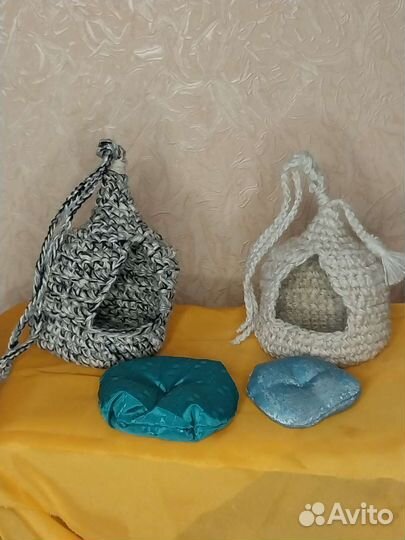 Домик, корзинка, коврик для маленького грызуна