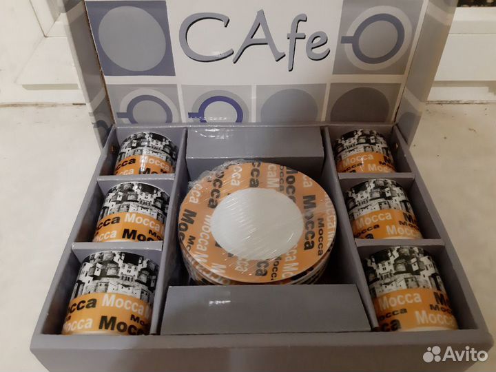 Кофейный сервиз на 6 персон