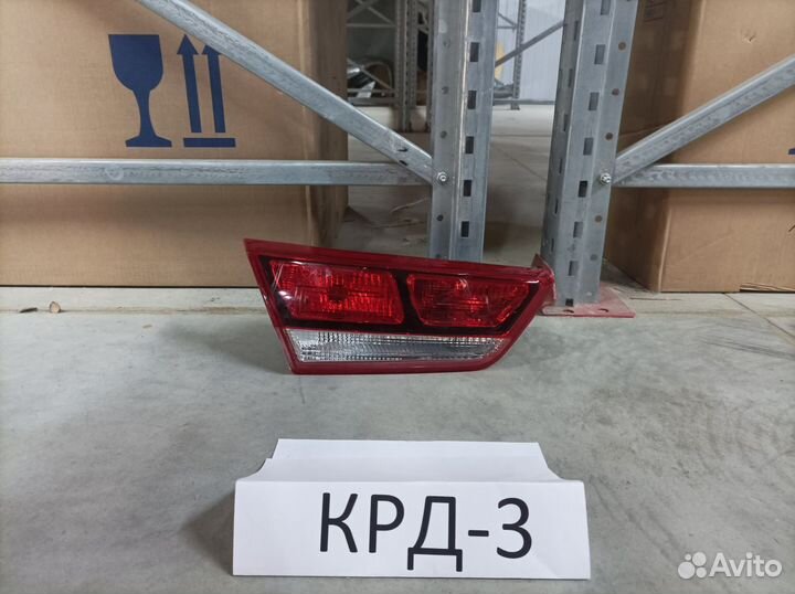 Фонарь левый внутренний Kia Optima 4 JF 2016