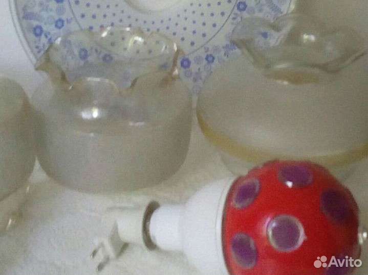 Плафоны СССР, стеклянные