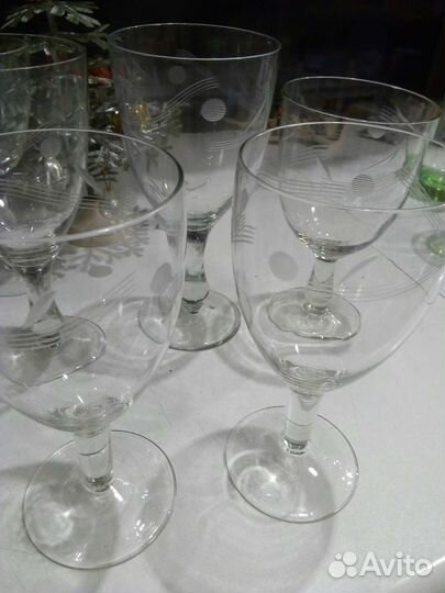 Фужеры для шампанского хрусталь СССР