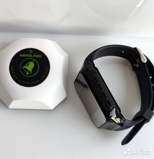 Беспроводная система/кнопка вызова официанта часы