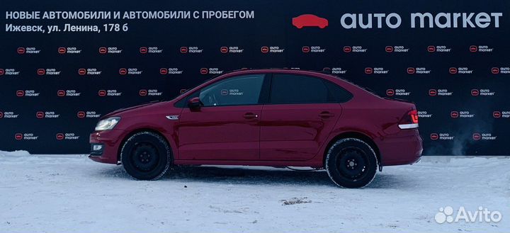 Volkswagen Polo 1.6 AT, 2018, 74 571 км