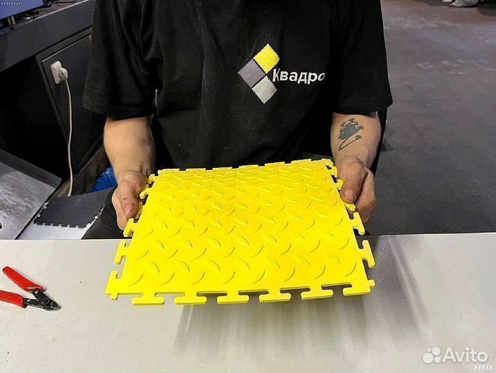 Модульные полы для гаража