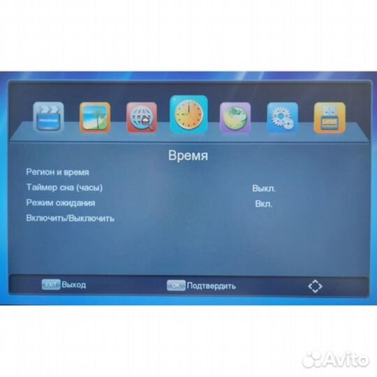 Тв ресивер DVB-T2/C Орбита OT-DVB02 (Wi-Fi)