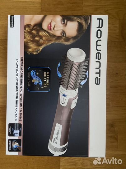 Фен щетка rowenta brush activ