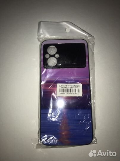 Чехол на телефон poco m5-5g стеклянная крышка