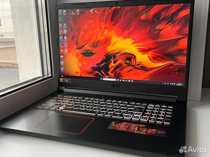 Acer nitro 5 gtr 1660Ti 17 intel 5-10300H