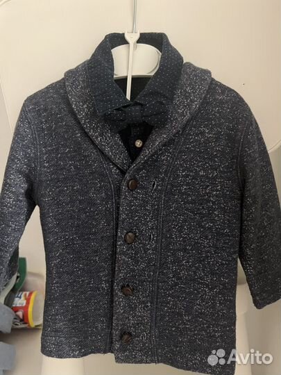 Пиджак и рубашка Kiabi на мальчика 68-74