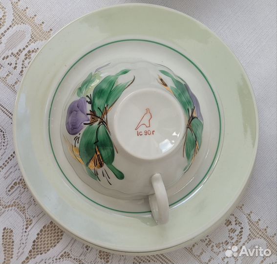 Чайный сервиз СССР Дулевский фарфоровый завод