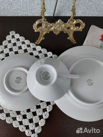 Чайное трио фарфор Германия