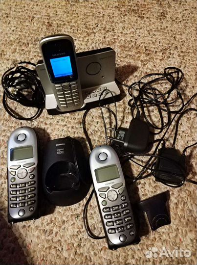 Телефоны dect Siemens - комплект для беспроводной