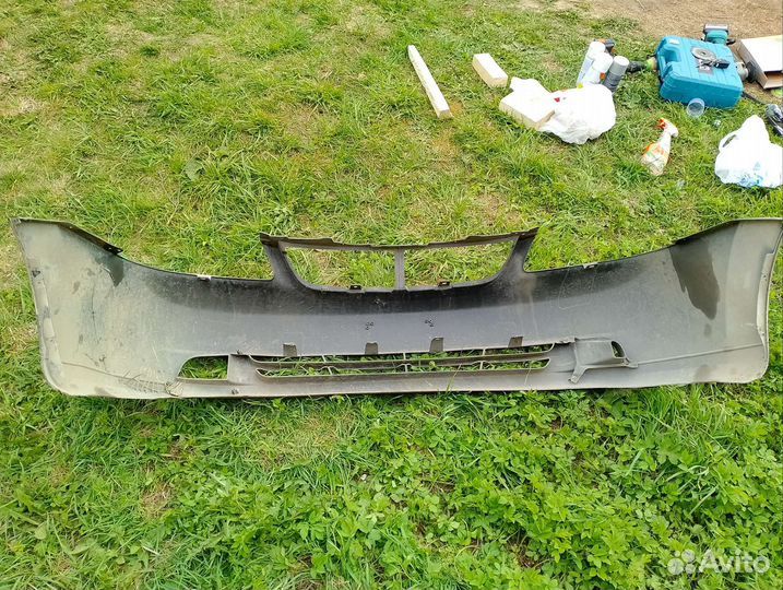 Бампер chevrolet lacetti седан передний