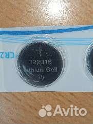 Батарейки CR 2016 литиевые новые