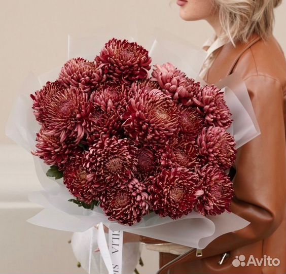 Одноголовая хризантема