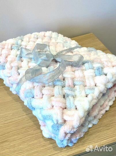 Плед детский плюшевый