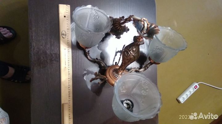 Люстра и бра СССР